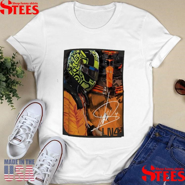 Mclaren Lando Norris Graphic Shirts