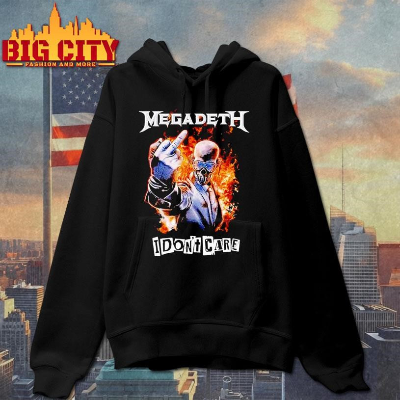 Megadeth Ransom Note I Don’t Care Shirt