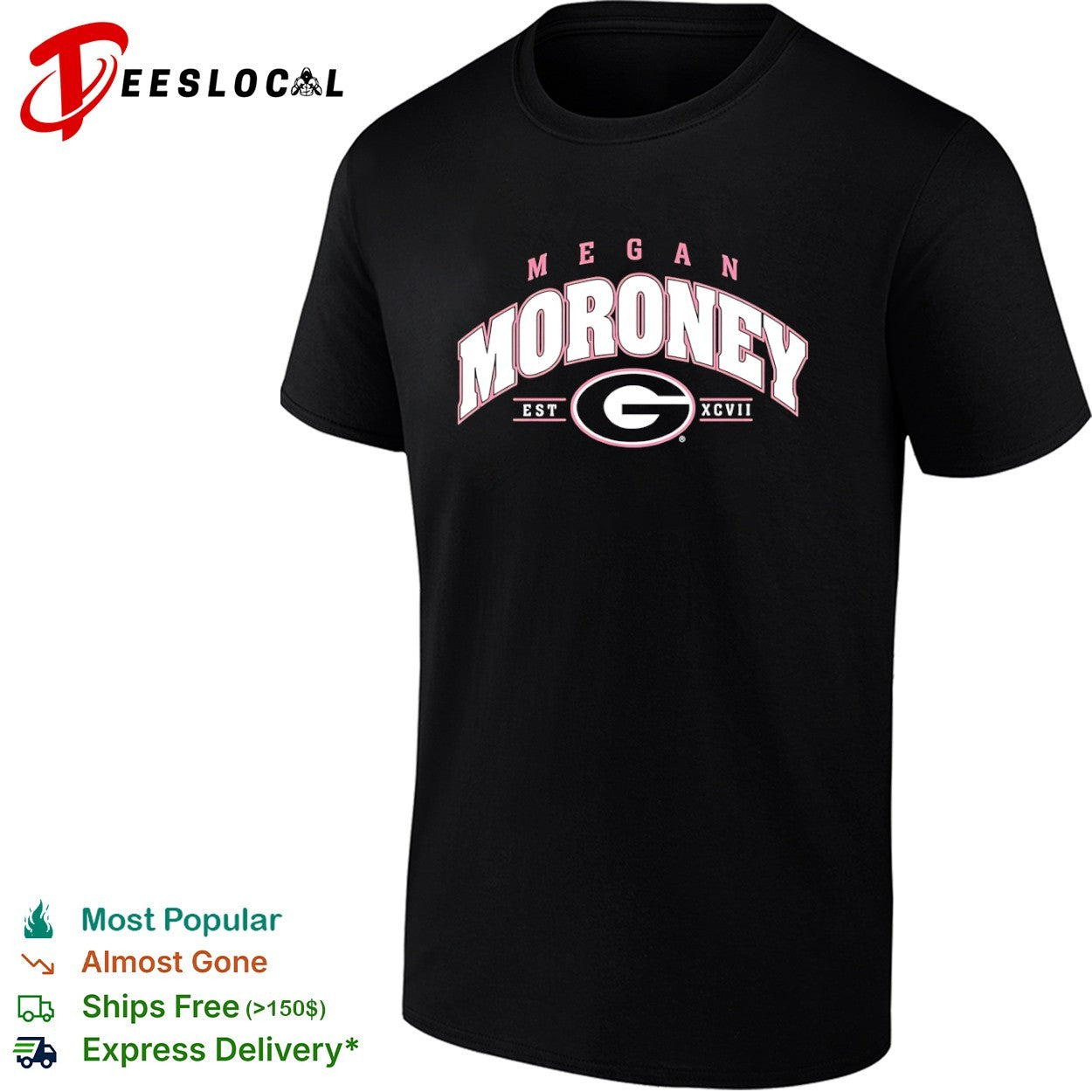 Megan Moroney Georgia Bulldogs EST XCVII shirt