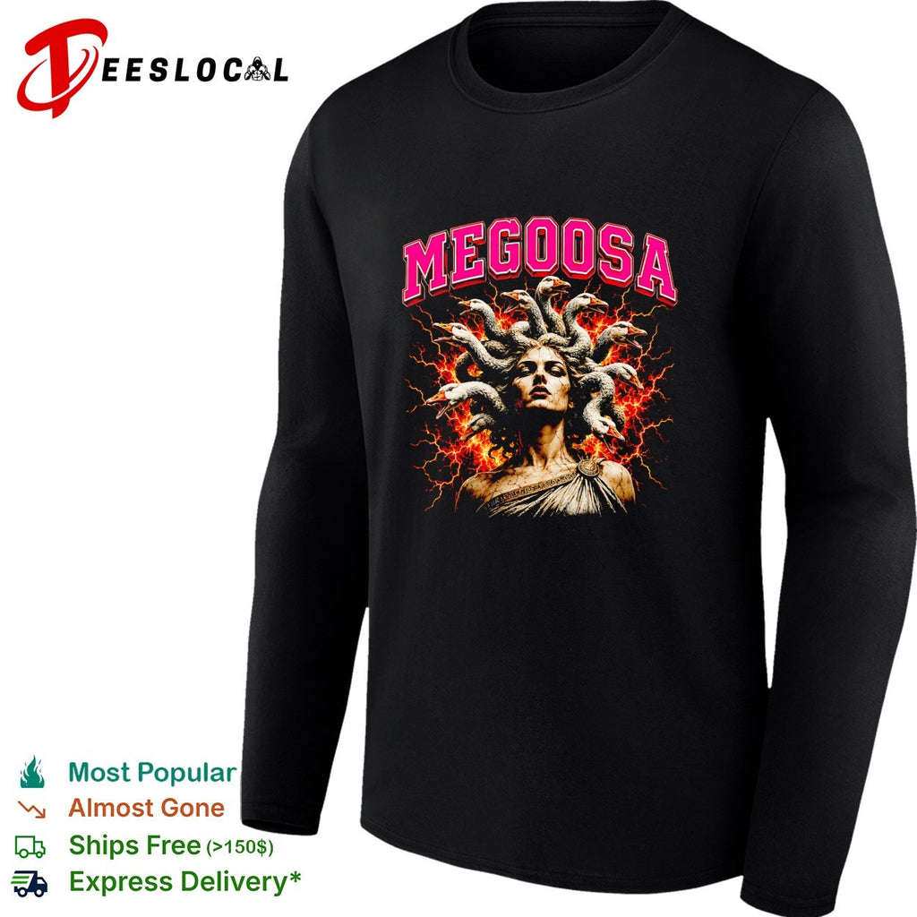 Megoosa Medusa parody shirt