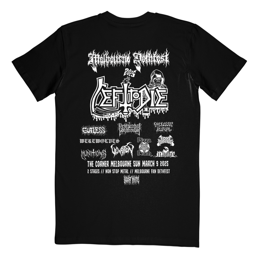 "Melbourne Dethfest" T-Shirts, Hoodie, Sweatshirt
