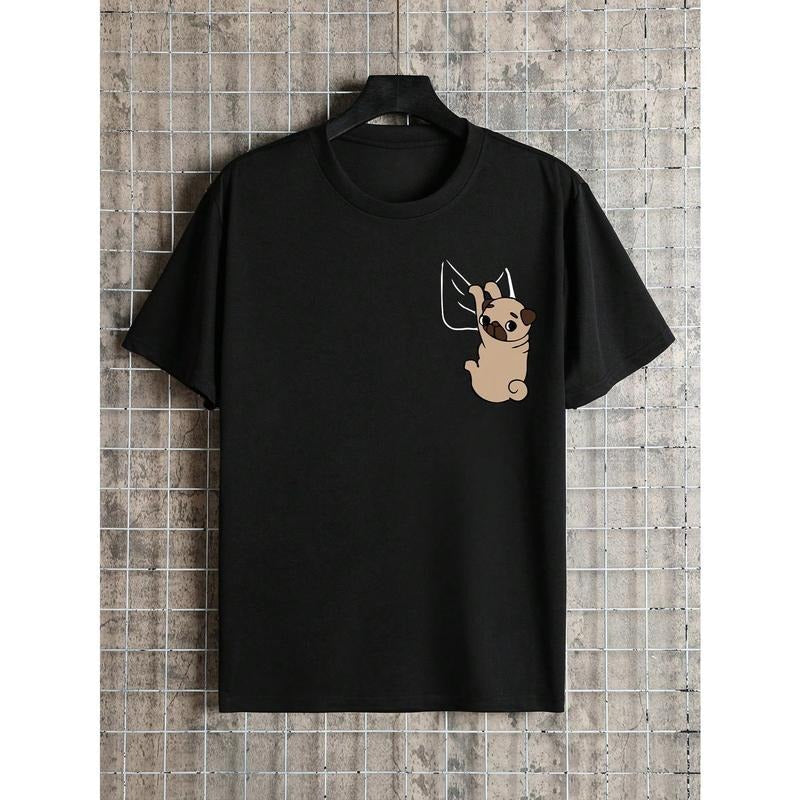 Men Cartoon Graphic Tee For Spring And Summer Made in USA Hoodie, Sweatshirt | CiraTrend.com