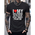 Men I Love My Girlfriend Slogan Printed Tee Made in USA i love gf shirt Hoodie, Sweatshirt | CiraTrend.com