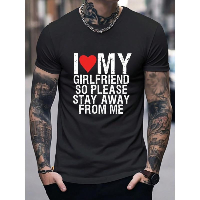 Men I Love My Girlfriend Slogan Printed Tee Made in USA i love gf shirt Hoodie, Sweatshirt | CiraTrend.com