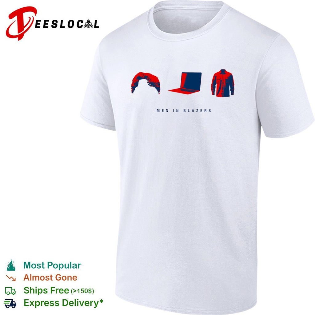 Men in Blazers Roger Bennett Michael Davies Podcast Laptop shirt
