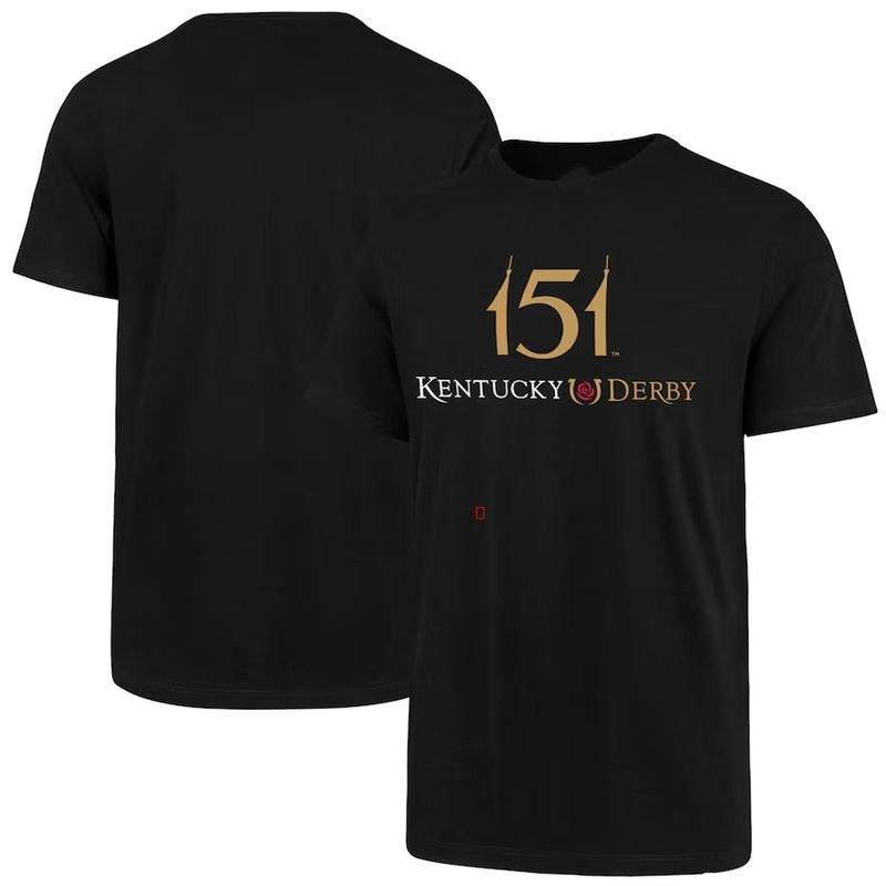 Men's 151st Kentucky Derby Shirt, Black '47 Super Rival Tee, Horse Racing Fan Shirt 2025 VPJK0 Hoodie, Sweatshirt