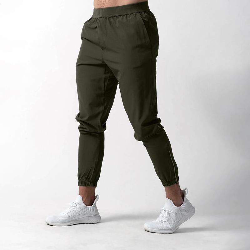 Men's Performance Joggers - OD Green, All Seasons, 4-Way Stretch Fabric T-Shirts, Hoodie, Sweatshirt | CiraTrend.com