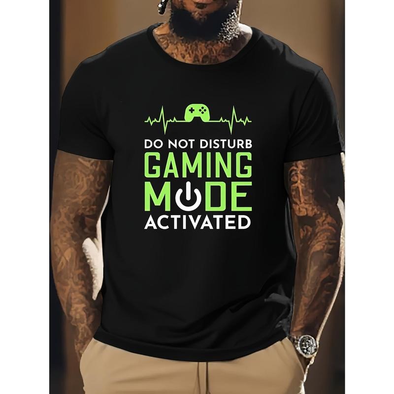 Men's Round Neck Short Sleeve T-shirt