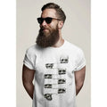 Men's T-shirt, Printed Skull Art Tshirt, Original Sugar Skull Mens Shirt, Mens Graphic Tees, Bella Canvas Cool Skull Art...
