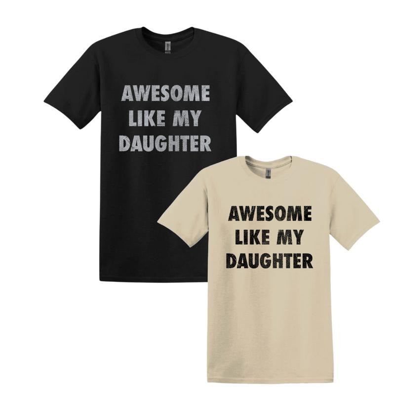 Mens Awesome Like My Daughter Sweatshirt, Gifts