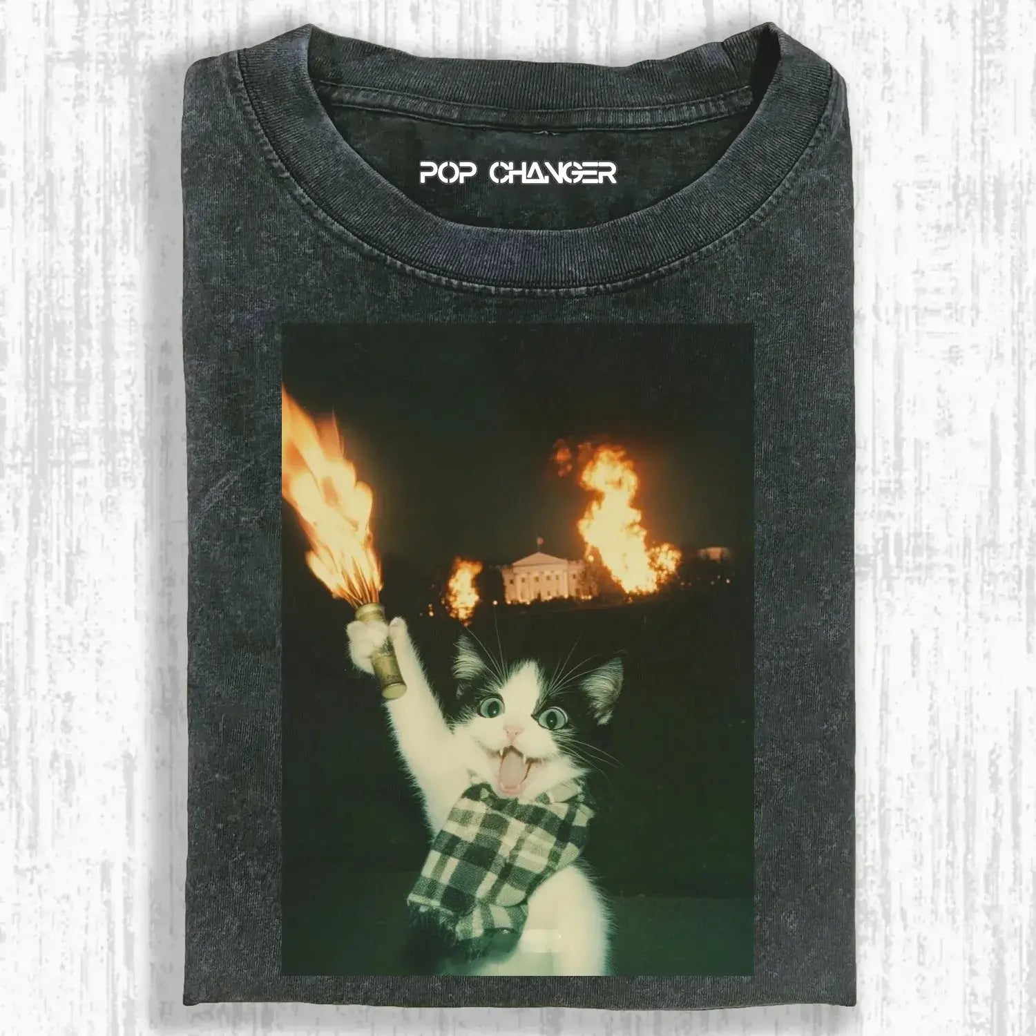 Meow Burning TEE Hoodie, Sweatshirt | CiraTrend.com (Image 1)