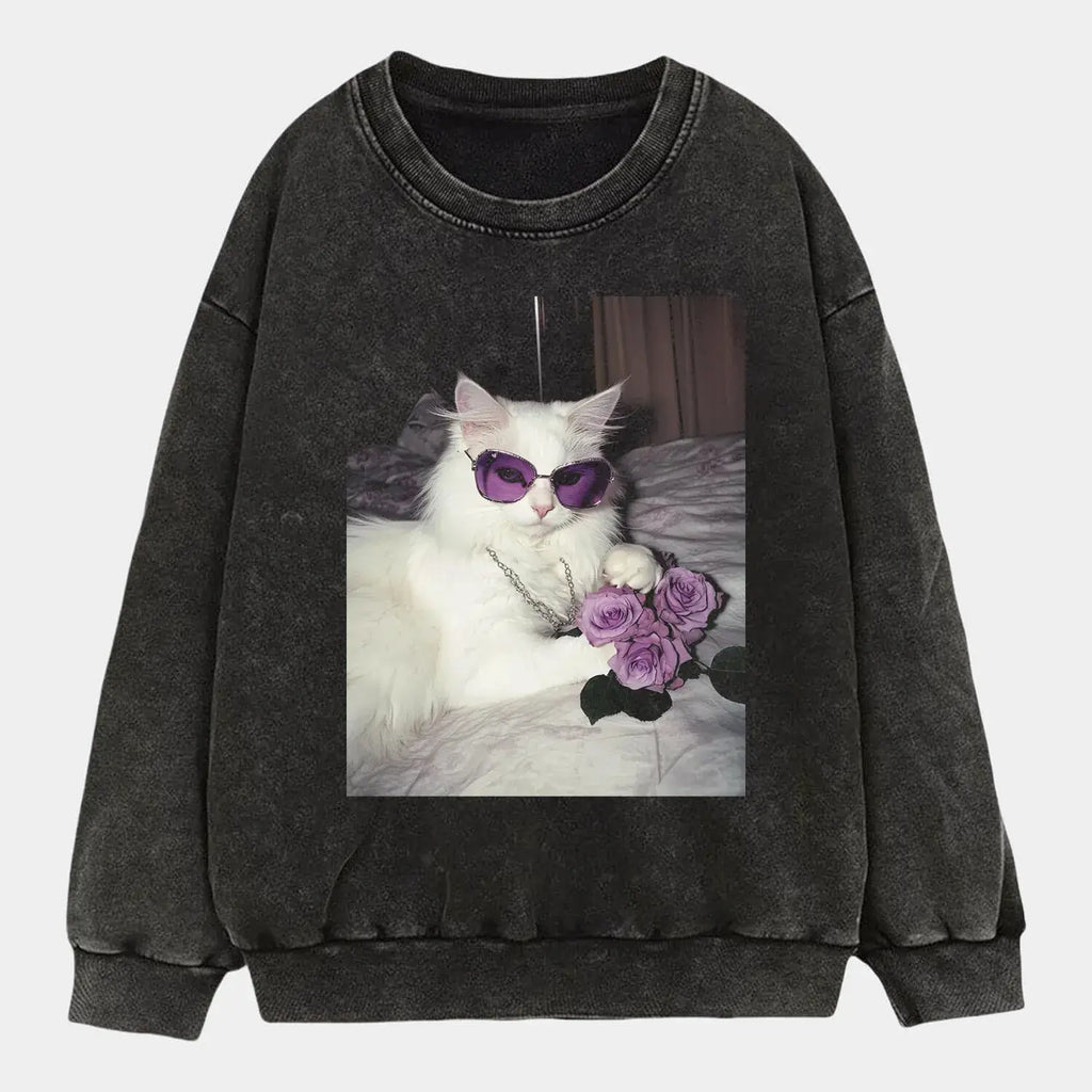 Meow Lady TEE Hoodie, Sweatshirt | CiraTrend.com (Image 5)
