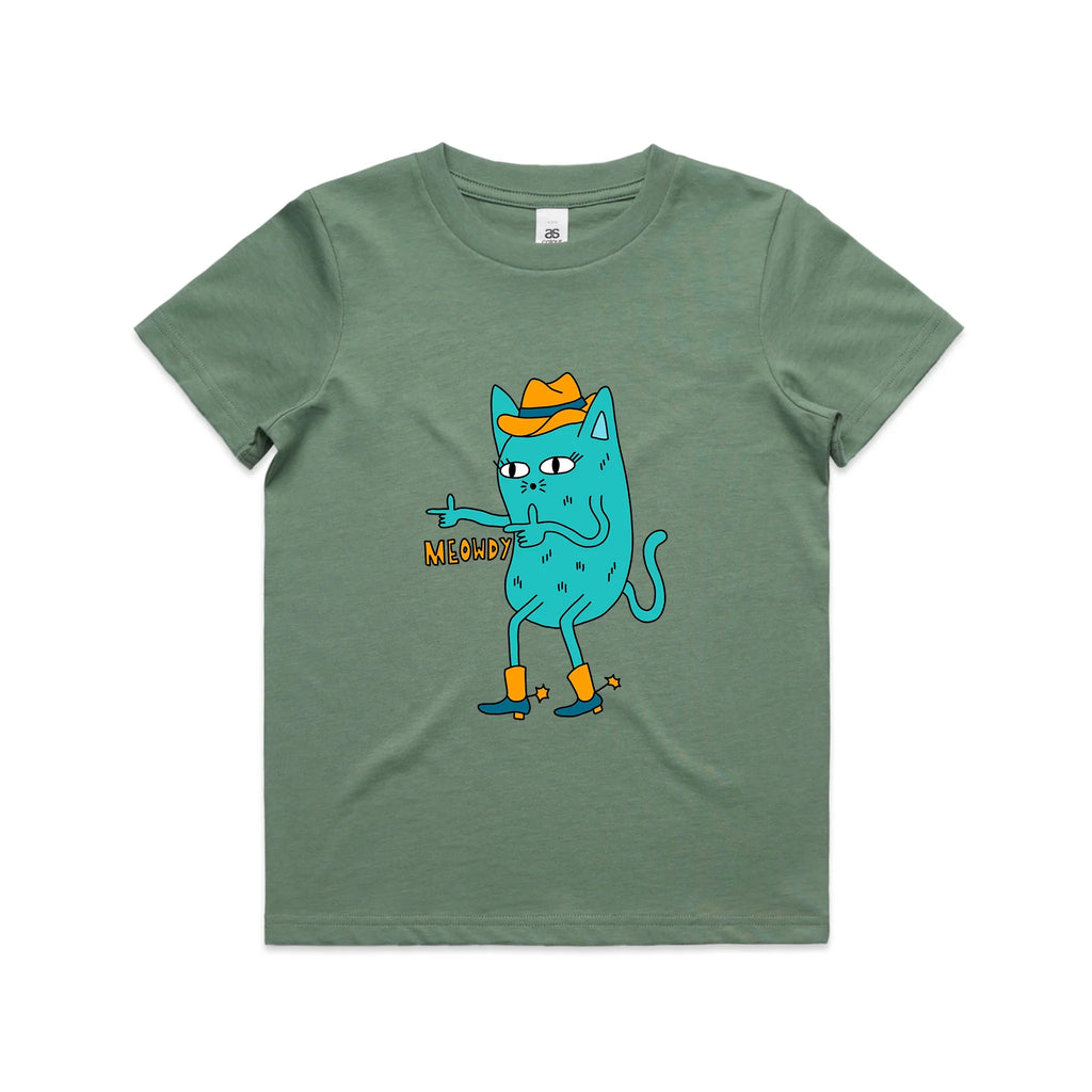 Meowdy Kids Tee Hoodie, Sweatshirt | CiraTrend.com (Image 3)