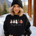 Meowy Christmas Sweatshirt,Happy Cat Year Shirt,Funny Christmas Cat Shirt,Cat Christmas Sweatshirt,Cats Sweatshirt,Cat...