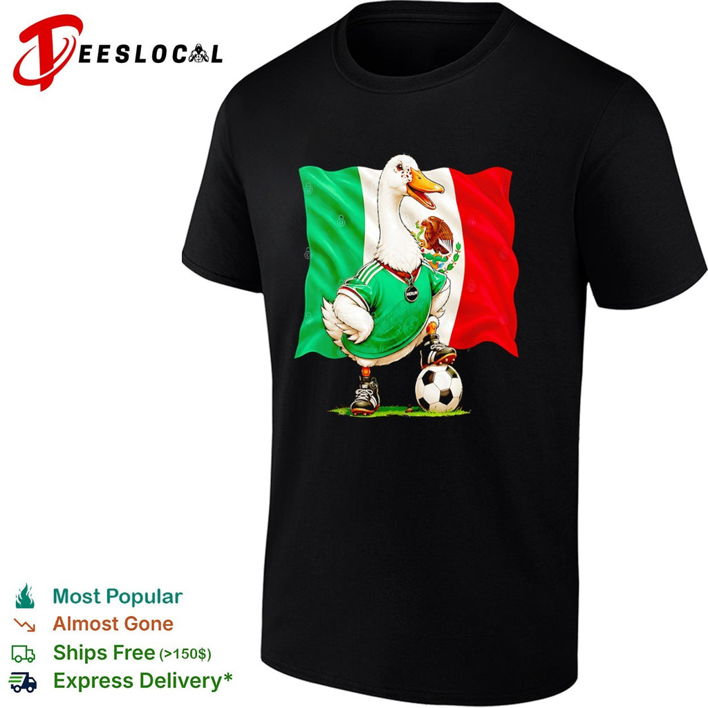 Merlin Mexico National Football Team Duck soccer shirt