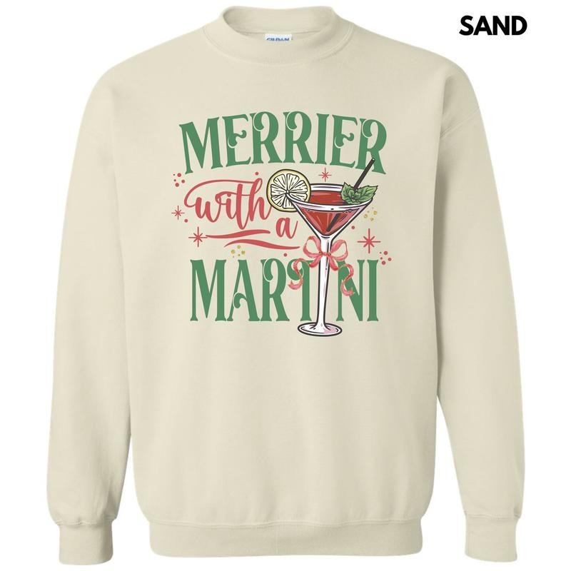 Merrier With A Martini Sweatshirt 'NLB' T-Shirts, Hoodie | CiraTrend.com