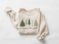 Merry And Bright Sweatshirt, Christmas Tree Sweater, Christmas Sweatshirt, Family Christmas Sweatshirt, Xmas Christmas...