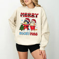 Merry Blueymas Sweatshirt, Dog Family Christmas Sweatshirt, Friends Christmas Sweatshirt, Vintage Christmas Sweatshirt,...