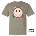 Merry Cheetah Christmas Happy Face Comfort Colors T-Shirt 'NLB' Hoodie, Sweatshirt | CiraTrend.com