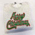 Merry Christmas Sequin Patch Gildan Sweatshirt T-Shirts, Hoodie | CiraTrend.com