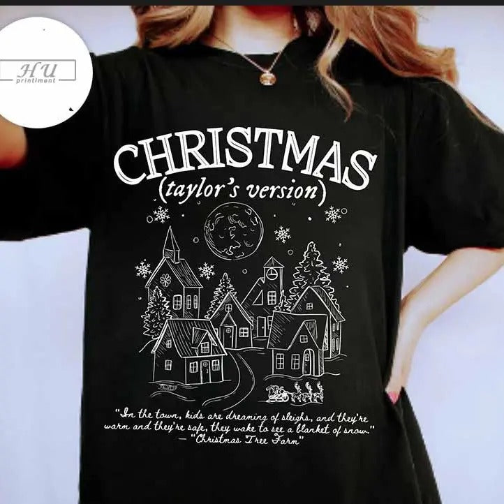 Merry Christmas Shirt, Music Christmas Sweatshirt Tshirt, Cute Winter Sweatshirt Hoodie | CiraTrend.com