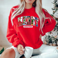 Merry Christmas Sweatshirt, Christmas Movies 90s Sweater, Retro Xmas Movies Tee Shirt, Christmas Characters Shirt,...