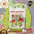 Merry Grinchmass Santa Claus Ugly Christmas Sweater For Holiday 2023 Xmas Gifts