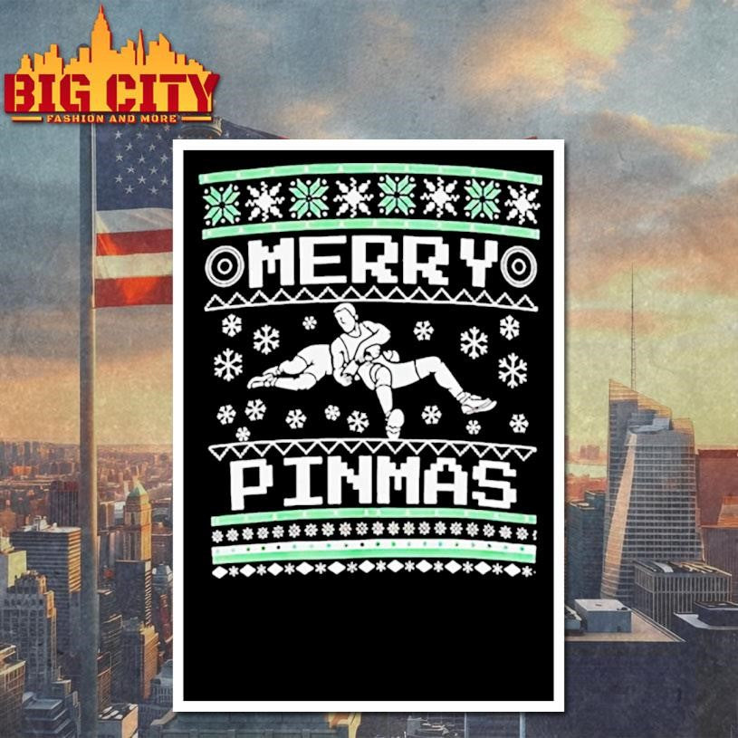 Merry Pinmas wrestling Merry Christmas shirt