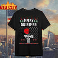 Merry Swishmas basketball Merry Christmas shirt