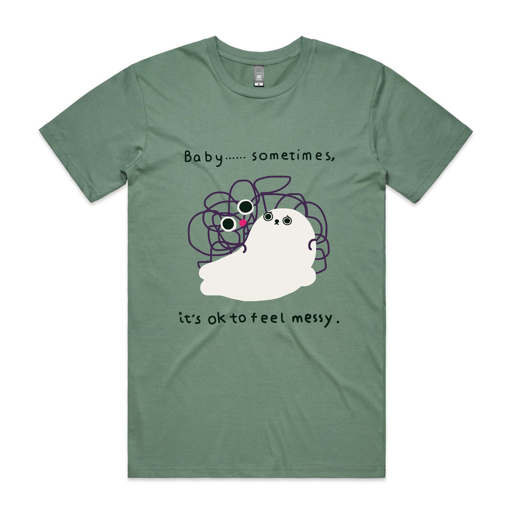 Messy Seal Tee Hoodie, Sweatshirt | CiraTrend.com (Image 1)