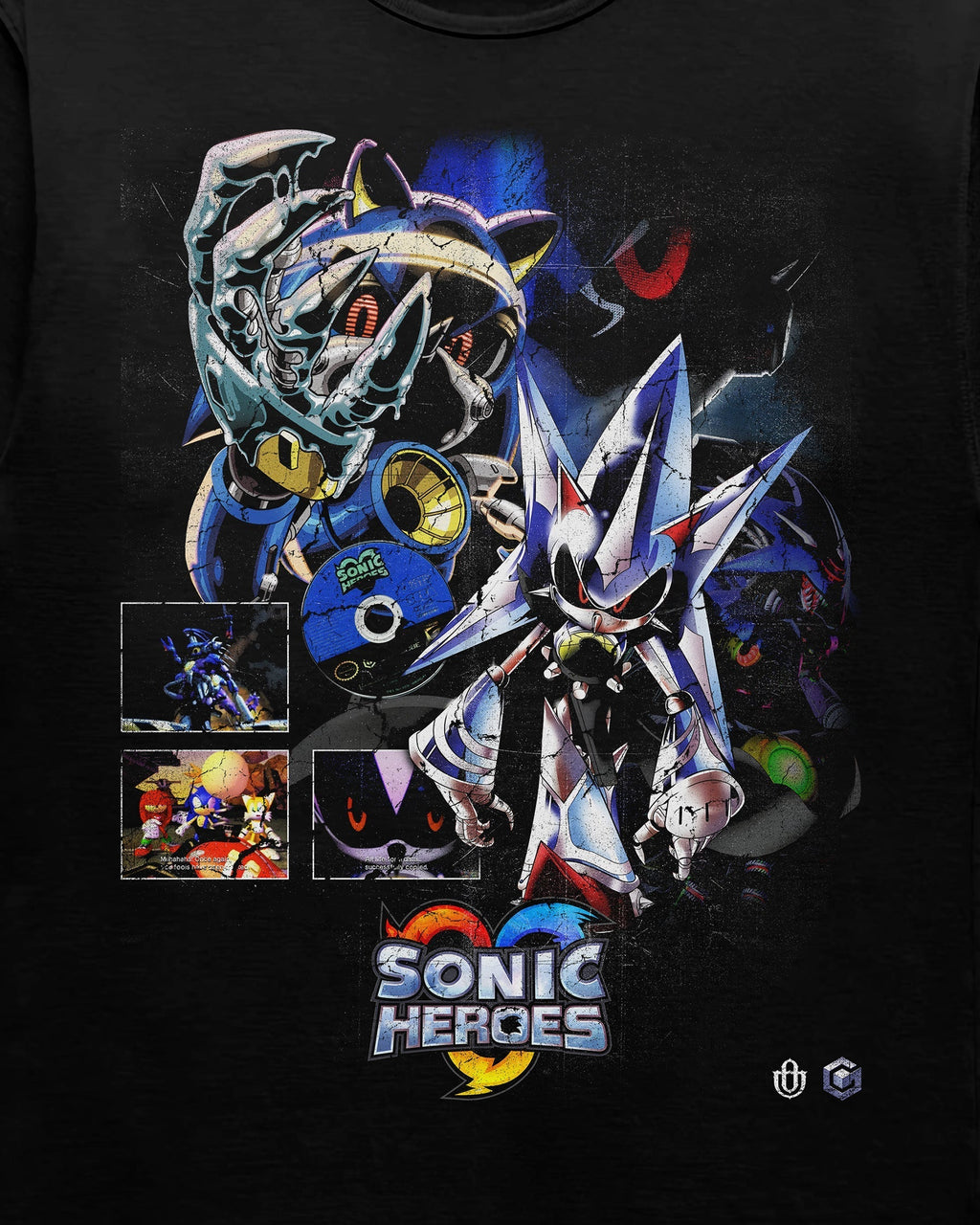 Video Games 'Sonic Heroes: Neo Metal Sonic' T-Shirt Hoodie, Sweatshirt | CiraTrend.com (Image 2)