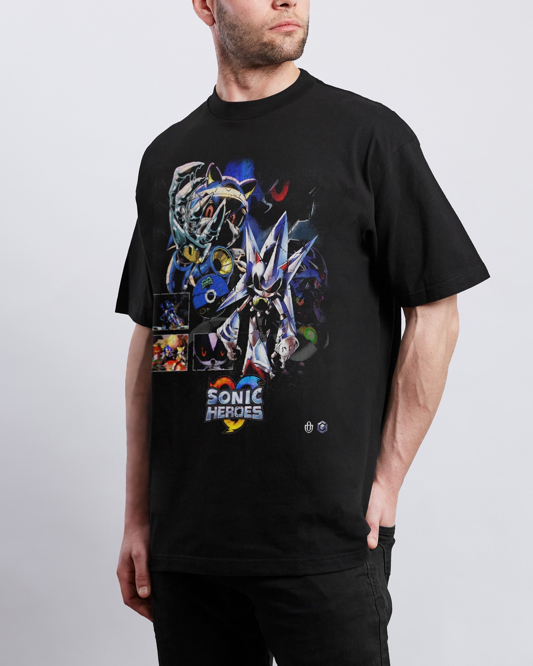 Video Games 'Sonic Heroes: Neo Metal Sonic' T-Shirt Hoodie, Sweatshirt | CiraTrend.com (Image 4)