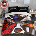Metallica Iconic Album Covers Shattered Style Metallica Bedding Set