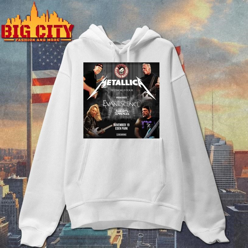 Metallica M72 Auckland 2025 Poster Shirt