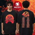 Metallica M72 World Tour 2025 Fire Demon Two Sided Shirt