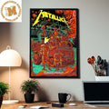Metallica Night Two Of The M72 World Tour No Repeat Weekend In Hamburg Germany Home Decor Poster Canvas