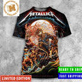 Metallica Ullevi Stadium de Gothenburg Sweden Night Two M72 World Tour All Over Print Shirt