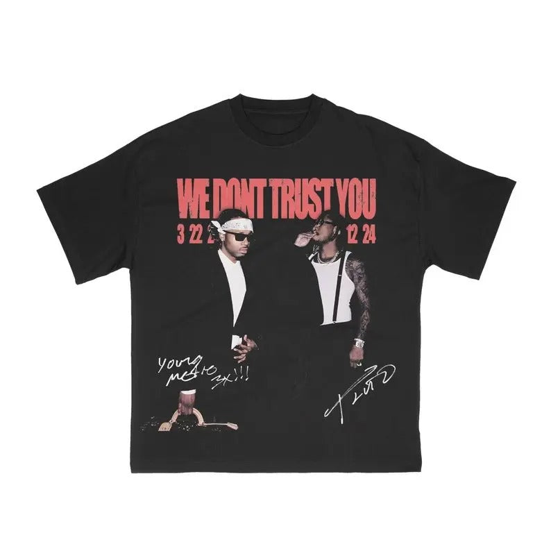 Metro Boomin and Future Shirt, We Don't Trust You Shirt, Rap Merch Classic Unisex Hoodie, Sweatshirt | CiraTrend.com