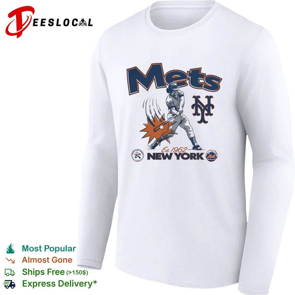 Mets New York Est 1962 National League Centennial 1876 1976 Baseball Club shirt