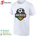 Mexico 2026 World Cup soccer logo shirt