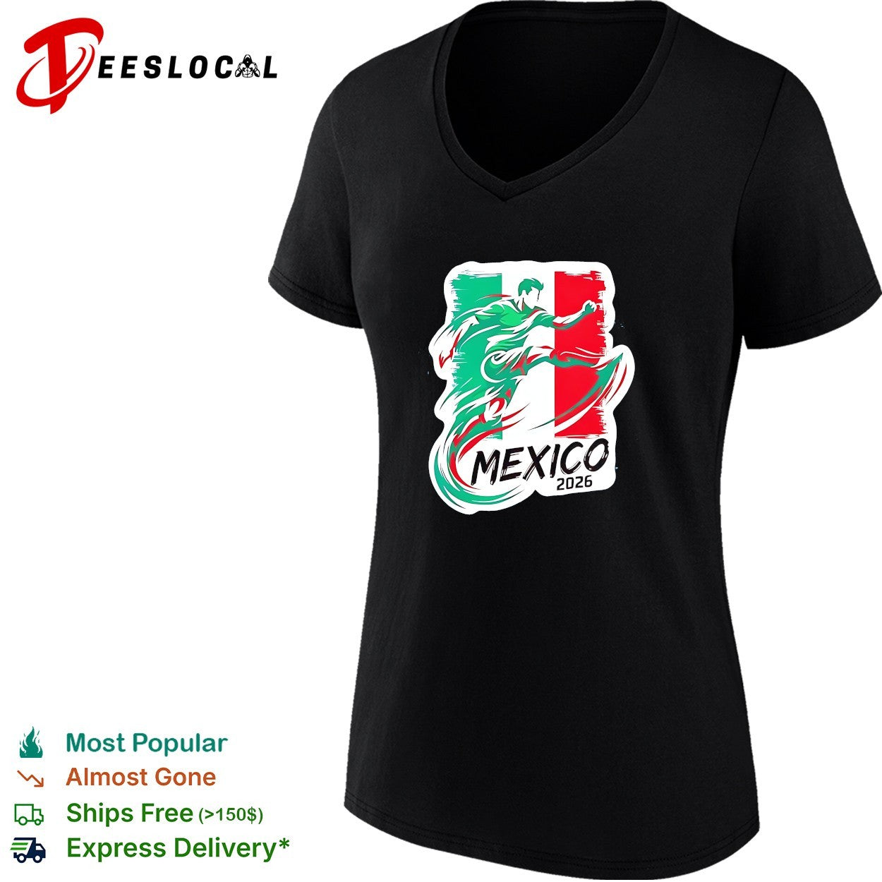 Mexico 2026 soccer shirt