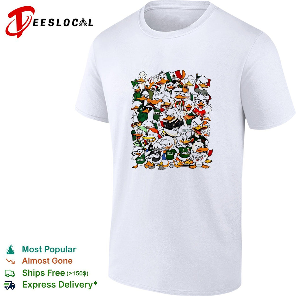 Mexico Duck Fans Mexico World Cup Mexico 26 Team Mexico National shirt