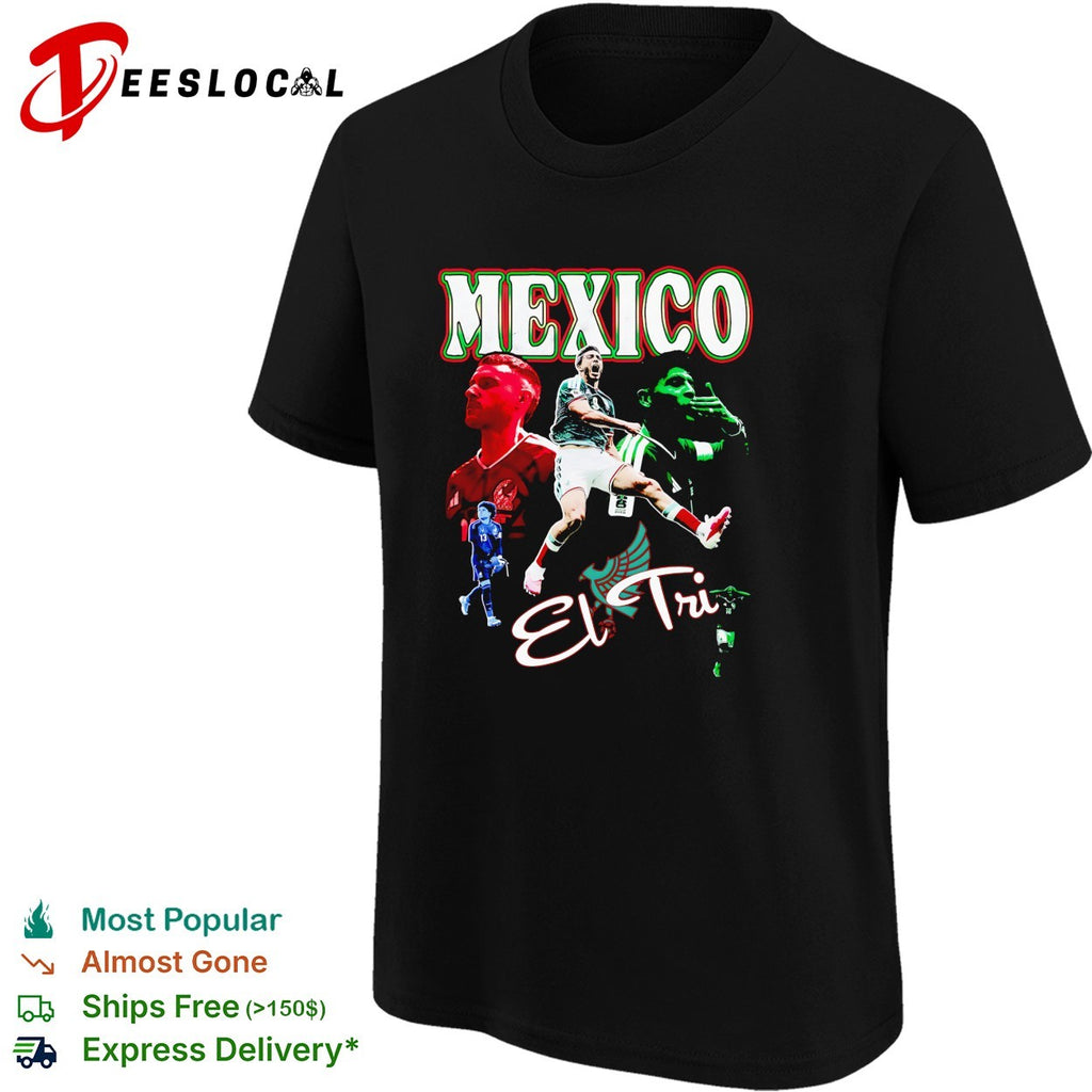 Mexico El Tri soccer players World Cup 26 shirt