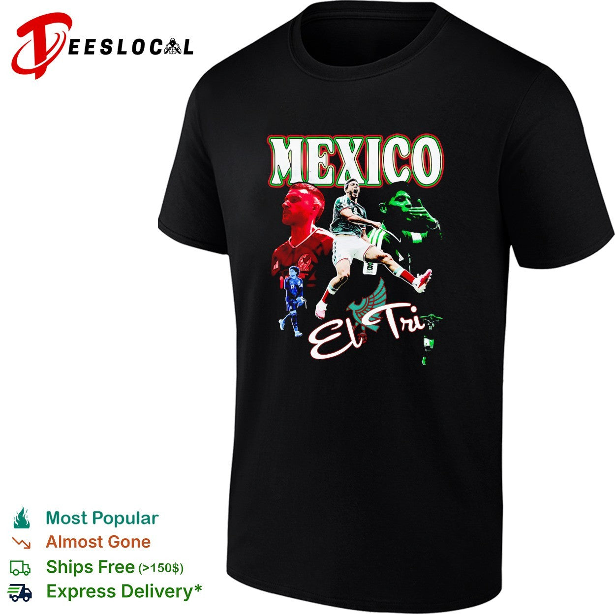 Mexico El Tri soccer players World Cup 26 shirt