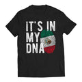 Mexico It's In My DNA Mexican Patriot Short Sleeve T-Shirt- Playera Patriota De Mexico Casual Classic Hoodie, Sweatshirt