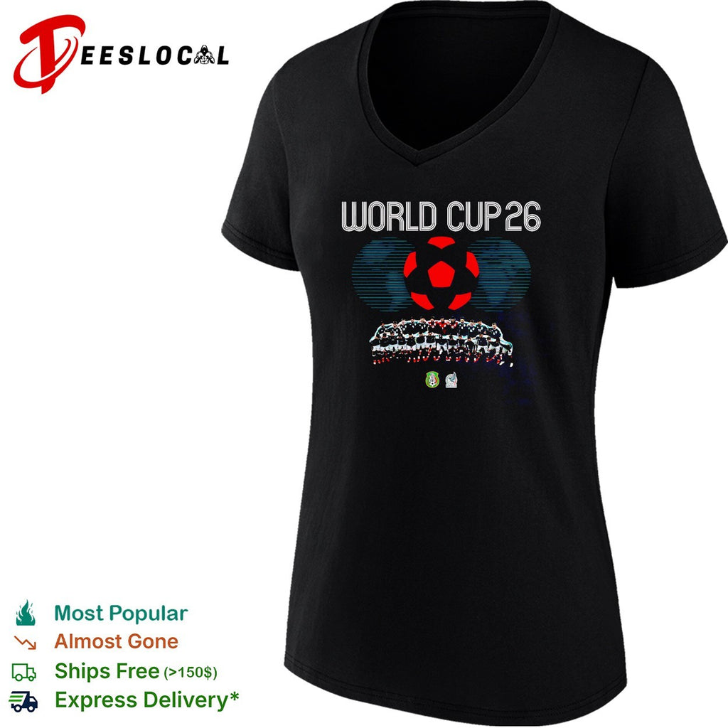 Mexico World Cup 26 team photo shirt