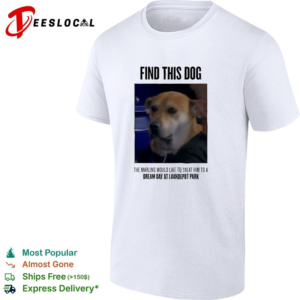 Miami Marlins brown pet find this dog shirt