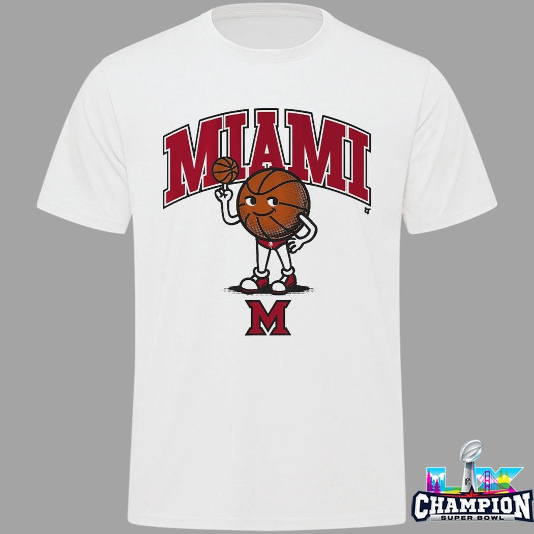 Miami Oh Redhawks Swimsuit Basketball Shirt
