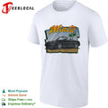 Miata Mazda NA Roadster Convertible JDM Car Tropical Palm Beach Scene shirt