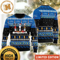 Michelob Ultra Beer Bottles Santa Reindeer And Snow Man Costumes Snowflake Christmas Sweater